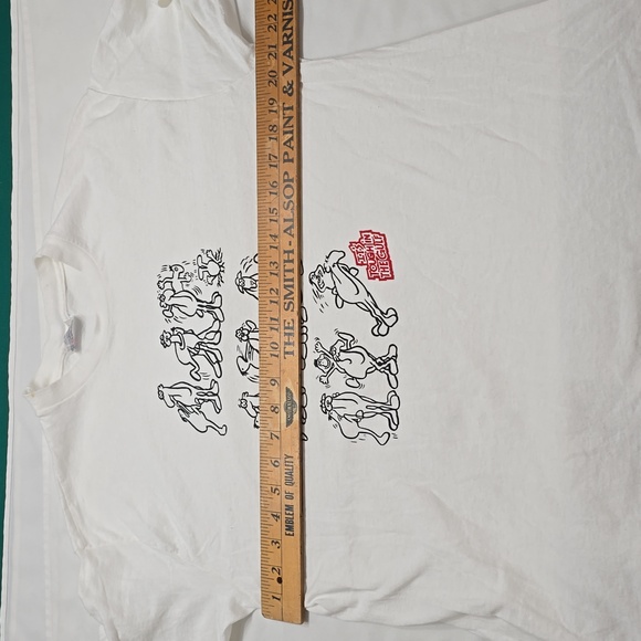 Vintage 90's Desert Storm It's tough in the Gulf Made in the USA tshirt - Picture 6 of 7